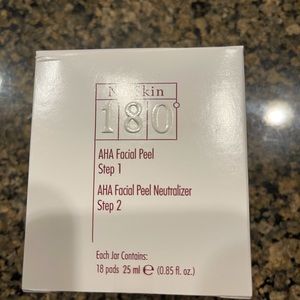 Nuskin AHA facial peel